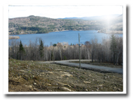 Terrain avec vue sur le Lac Taureau