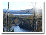 Vue imprenable sur le Lac Taureau